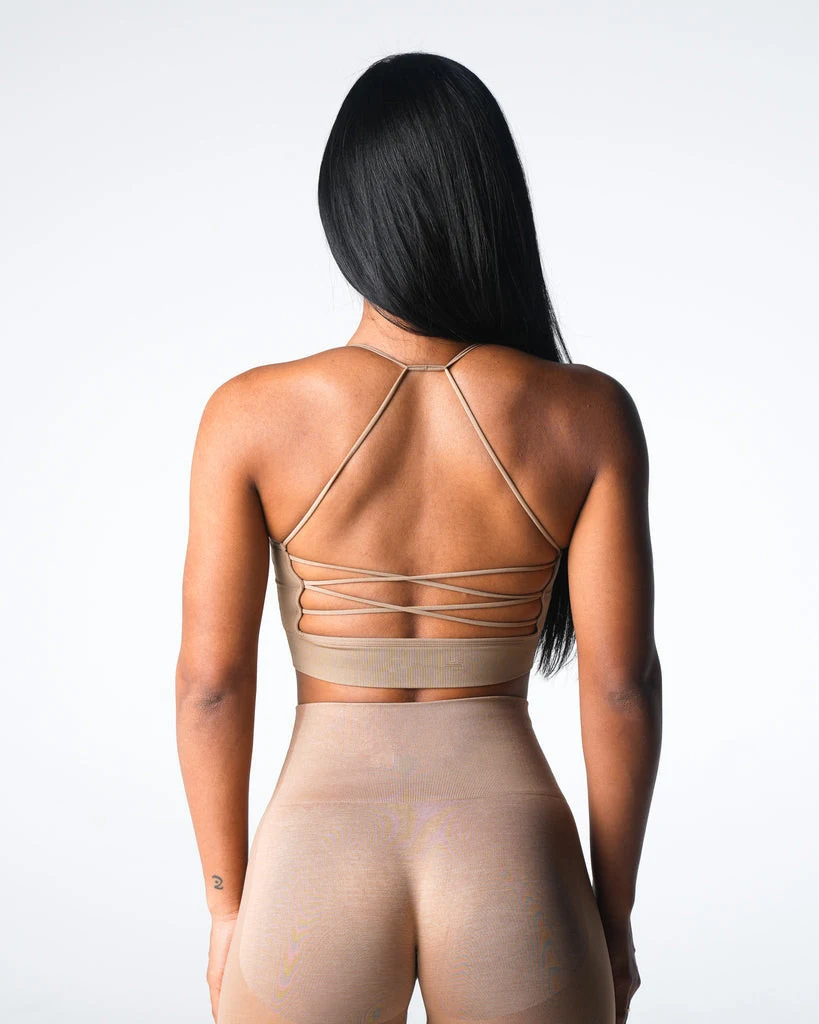 Women's Fashion Seamless Cross Strap Bra provides ultimate comfort and support, perfect for everyday wear and active lif — photo 11