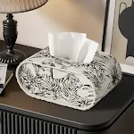Oval Retro Forest White Edge
