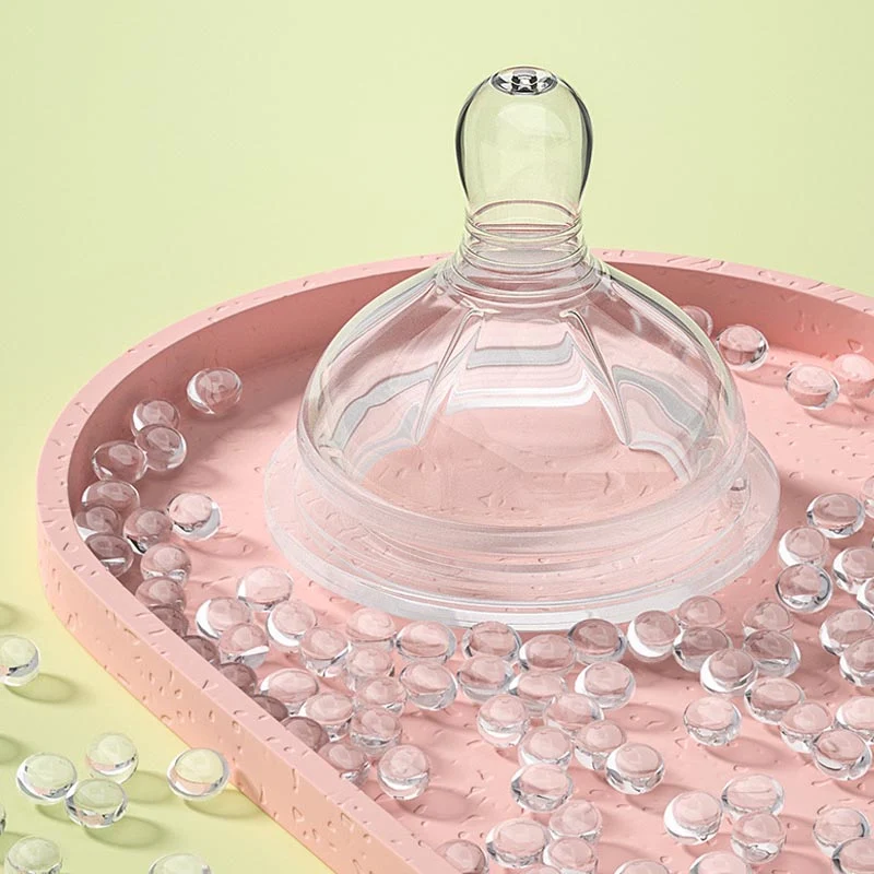 Mamadeira de vidro de boca larga para recém-nascidos 120-150ml. Alimentação suave, fácil de limpar e esterilizar. Livre de BPA. — foto 6
