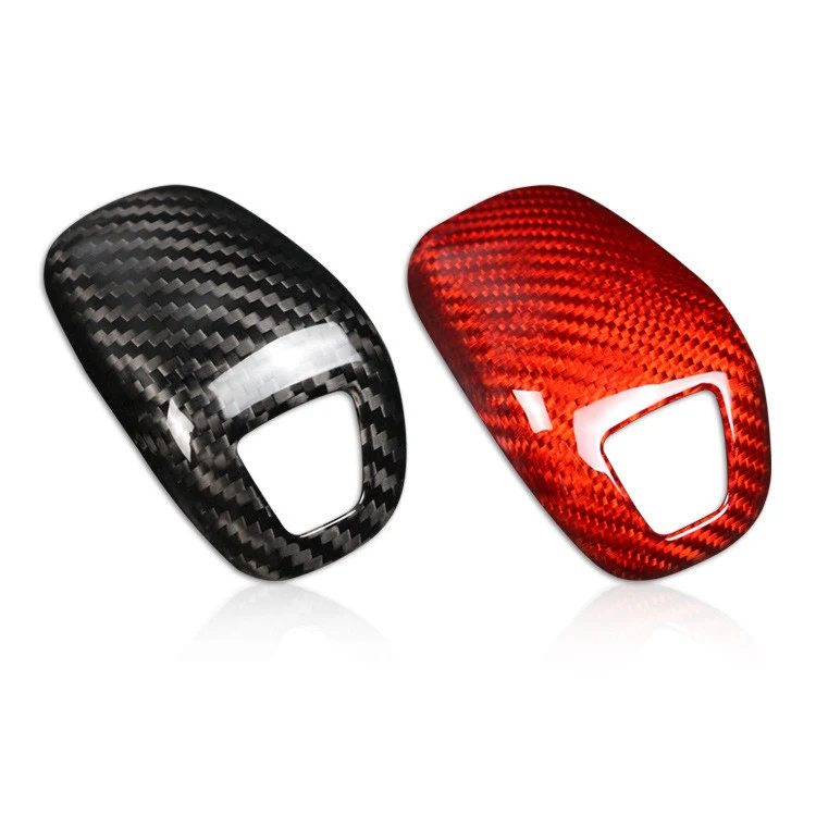 Real Carbon Fiber Decoration Frame for Car Gear Head. Enhance your car's interior with a stylish, premium look, adding d — photo 7