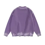 Herren Strickpullover mit gerissenem Saum und Crochet, einzigartiges Design für einen lässigen Look. Perfekt für Alltag und Freizeit, modisch und bequem. — foto 6