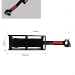 Simple Luggage Rack for Middle and Short Distance Riding. Essential equipment accessories for convenient cycling and tra — photo 1