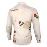 Fashion Rose Men's Long Sleeve Shirt. Comfortable and stylish for any occasion. Enjoy timeless elegance and versatility. — photo 2