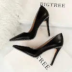 Studded high heels for a bold and sophisticated look. Elevate your style with these stunning shoes and make a statement. — photo 5