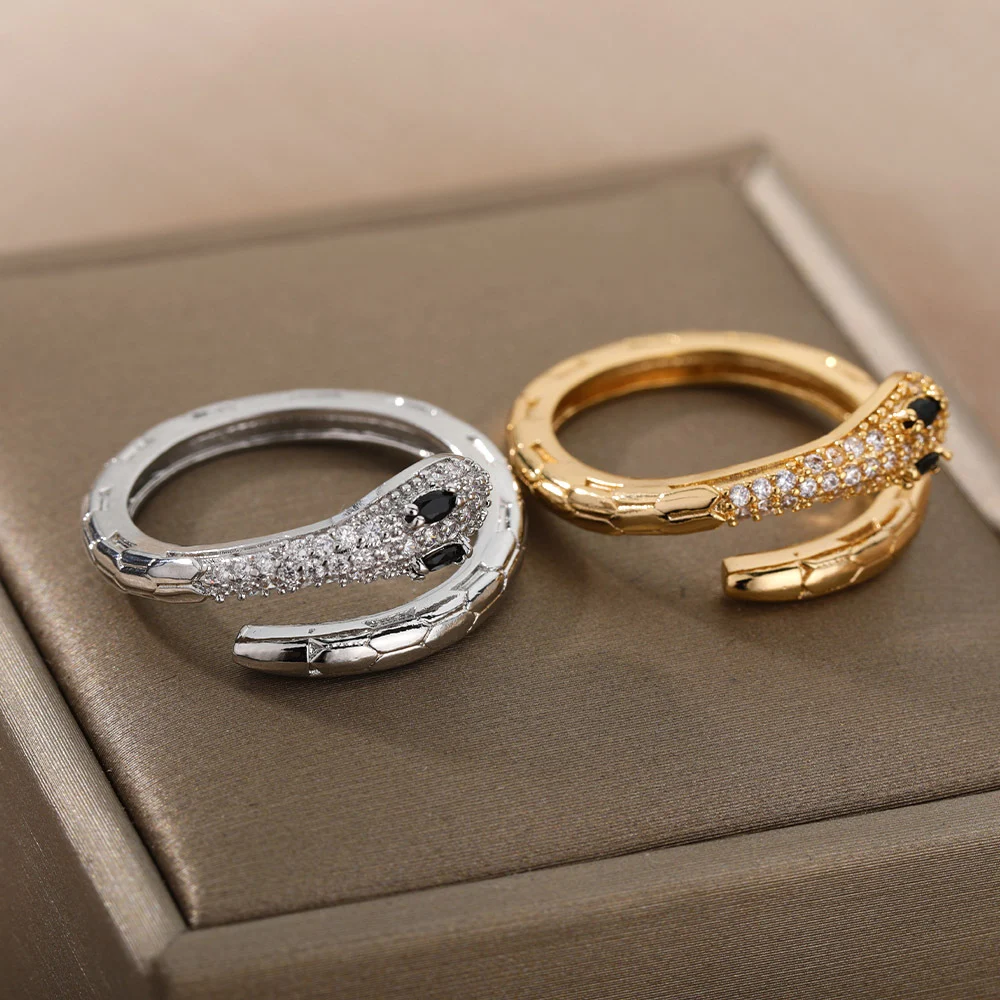 Anel de pulseira ajustável com micro zircônias em ouro 18K para mulheres. Sofisticação e brilho com ajuste perfeito. — foto 18