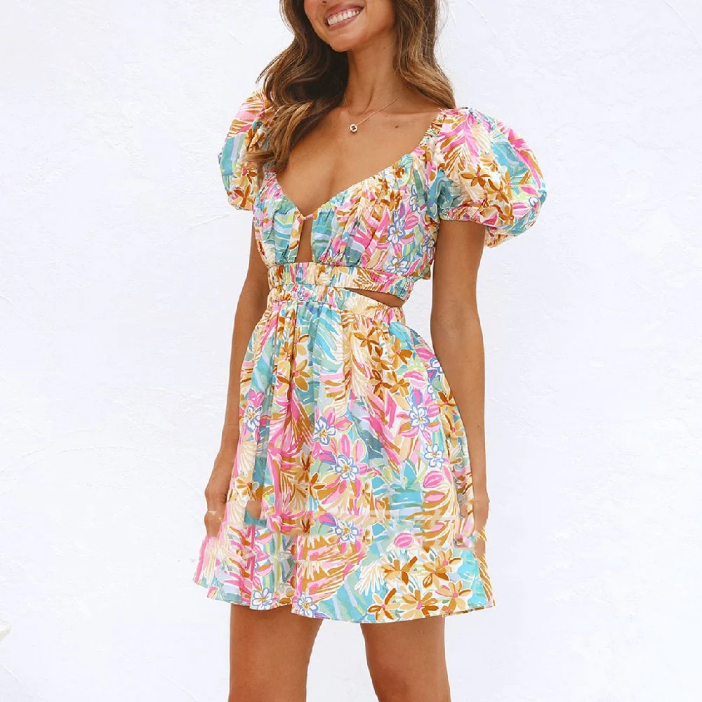 Title 4, Personalized Womens Summer Dress Floral, perfe...