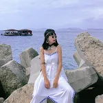 Colar Hippie Camurça Moeda Boêmio com Miçangas e Tassel, Faixa de Cabelo Dupla Função, Estilo Boho Chic, Verão — foto 8