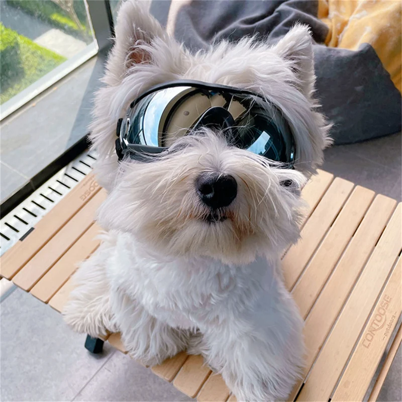 Title 13, Adjustable Pet Dog Goggles Sunglasses Anti-UV S...