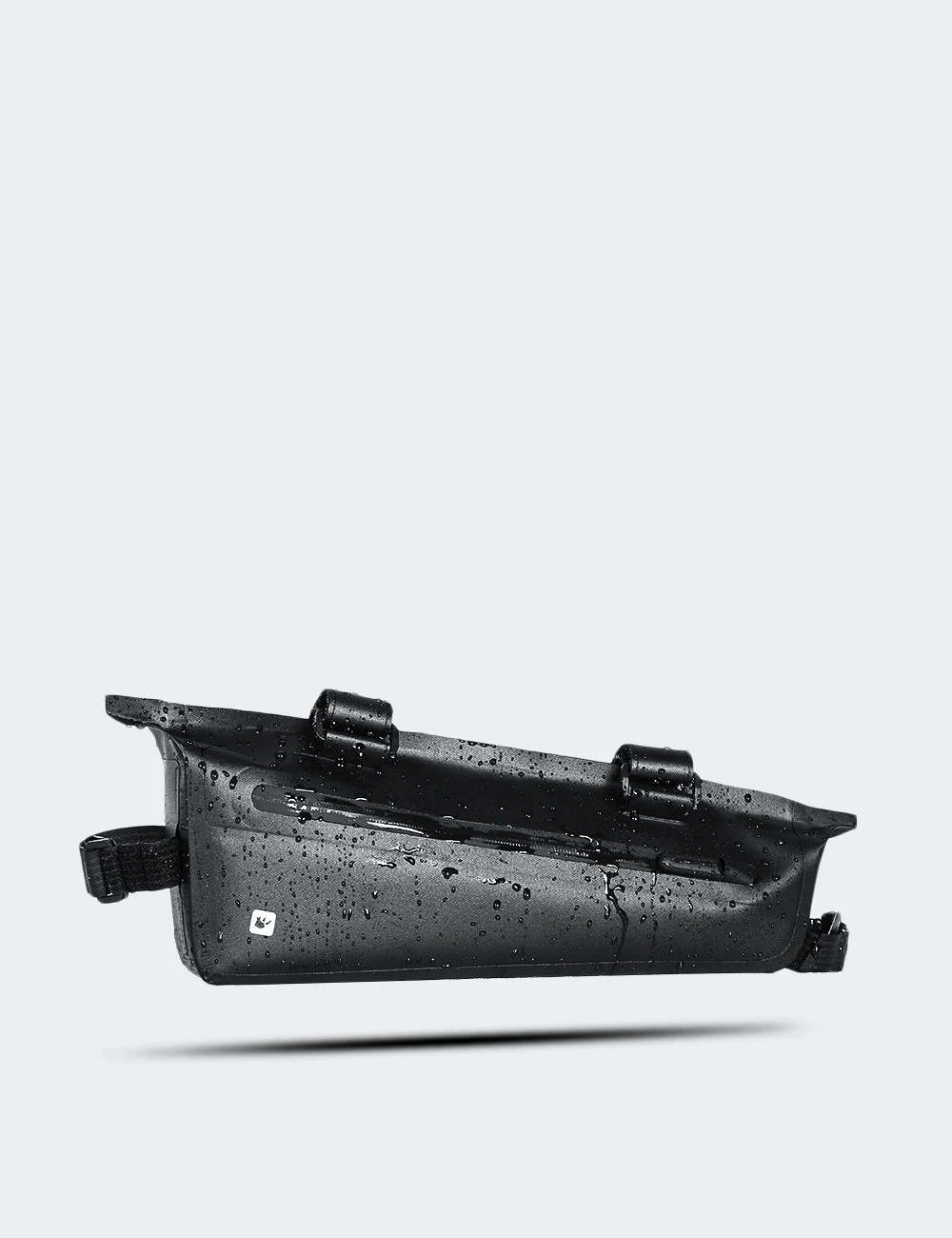 Borsa triangolare anteriore per telaio bici. Comodo accesso ai tuoi oggetti essenziali. Impermeabile e ampia capacità per il cicloturismo. — foto 1