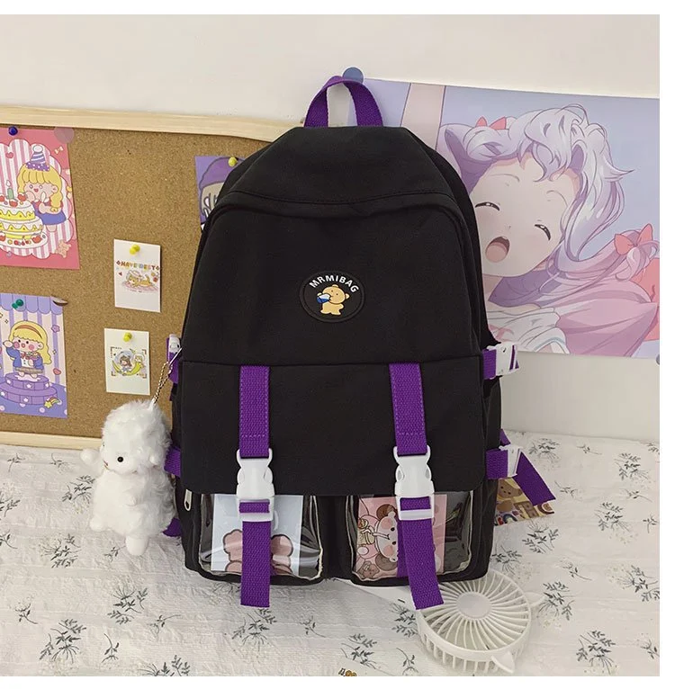 Title 2, Junior High School Student Backpack Campus Coll...