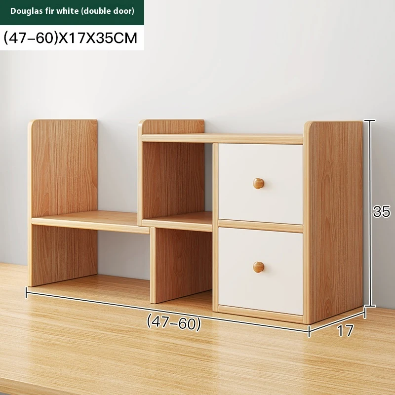 Desktop Bookshelf Storage Rack Desk Storage Organizer for Books Documents and Office Supplies Home and Office Modern and — photo 15