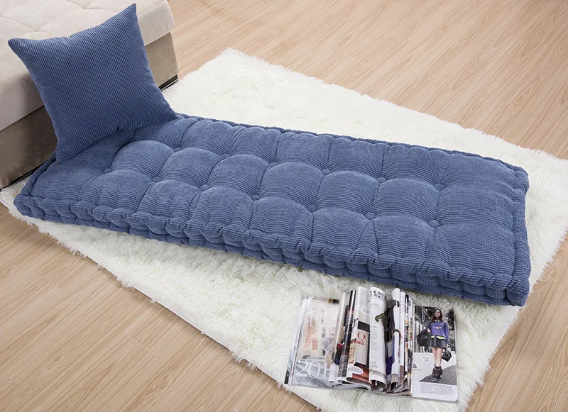 Almofadas espessas Tatami para varanda, conforto e estilo para seu espaço ao ar livre. Perfeitas para relaxar e meditar com tranquilidade. — foto 1