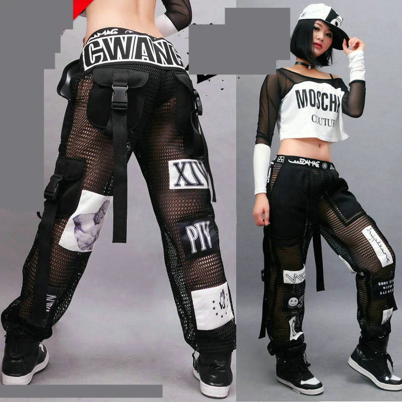 Leggings Femininas Outono Estilo Hip-hop, Modernas e Despojadas, Soltinhas, Tendência, Conforto e um Visual Incrível — foto 2