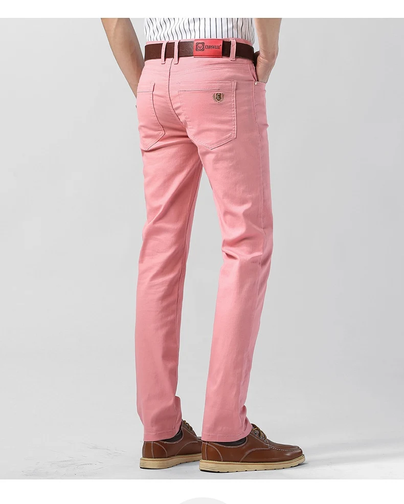 Slim Fit Straight casual herenbroek met stretch, in diverse kleuren en gemakkelijk te combineren, perfect voor een stijlvolle en comfortabele dagelijkse look. — foto 1