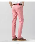 Slim Fit Straight casual herenbroek met stretch, in diverse kleuren en gemakkelijk te combineren, perfect voor een stijlvolle en comfortabele dagelijkse look. — foto 1