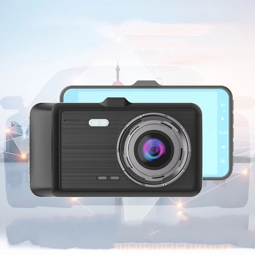 Title 5, HD Dual-lens Driving Recorder with 4 Inch Scree...