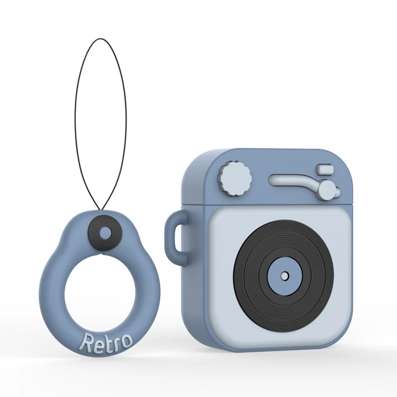 Title 7, Cartoon Retro Gramophone Wireless Bluetooth Hea...