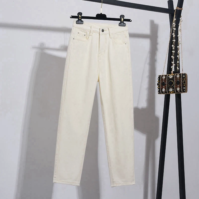 Title 7, Womens High-Waist Straight-Leg Cropped Jeans c...