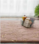 Tapis de sol absorbant texture marbre en fourrure de lapin, doux et moelleux, idéal pour sécher vos pieds et décorer. — photo 3