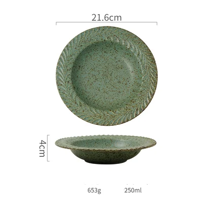 Title 1, Stoneware Deep Dish Nordic Restaurant Large Sou...