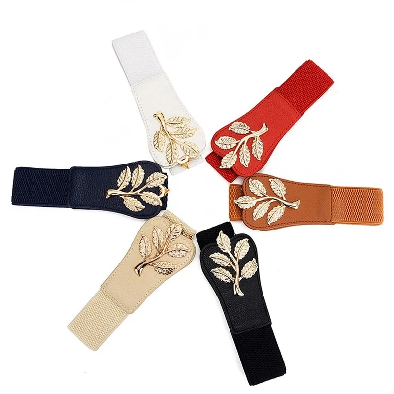 Title 2, Waist Elastic Elastic Belt Decorative Dress Swe...