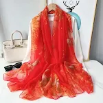 Floral Butterfly Red