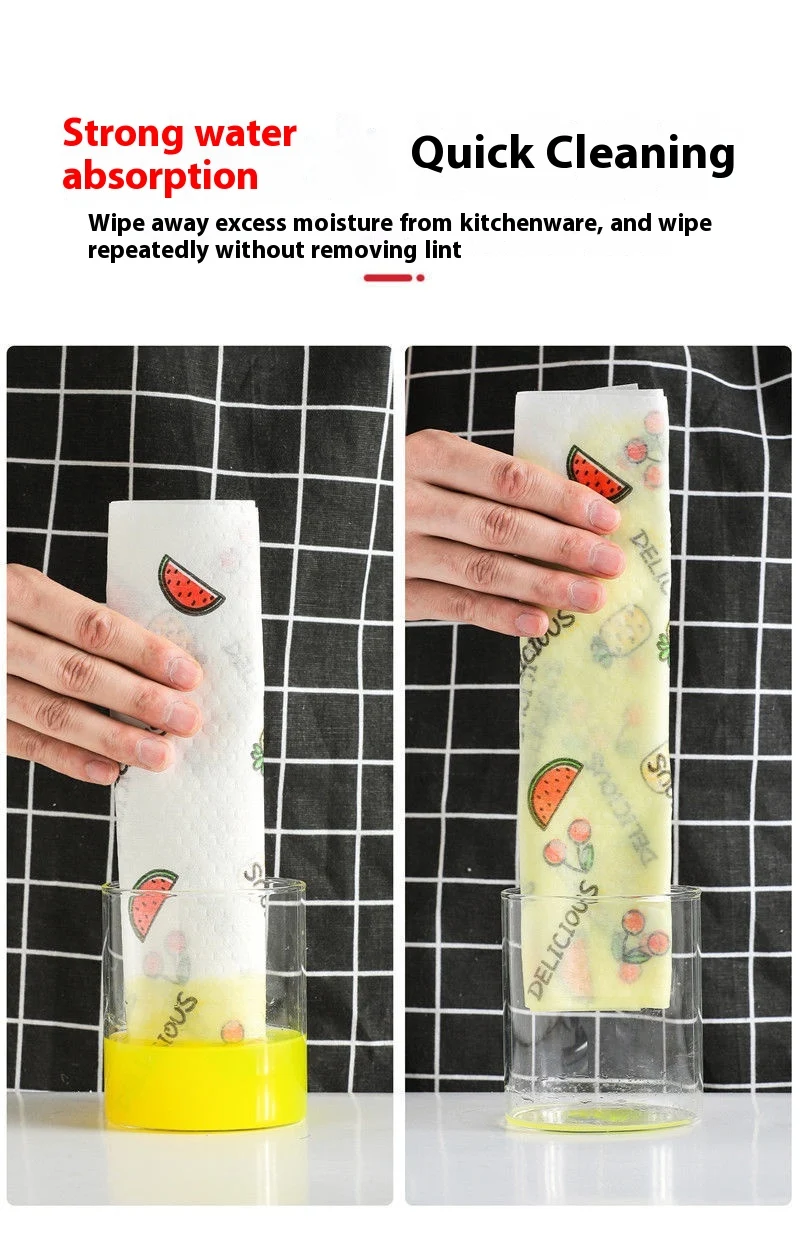 Title 5, Thickened Non-woven Fabric Wet and Dry Disposab...