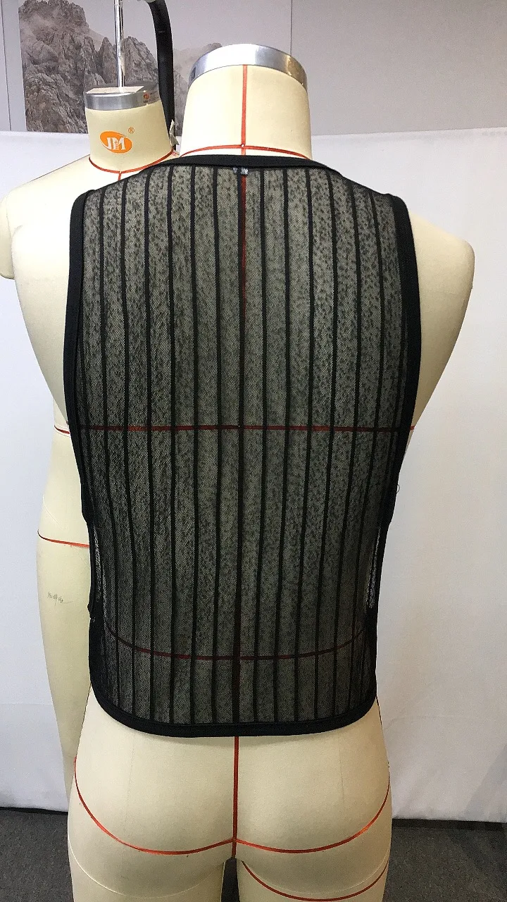 Heren Sexy Doorzichtige Mesh Workout Mouwloze Vest, ademend en ideaal voor trainingen, sporten en om je spieren te laten zien — foto 5
