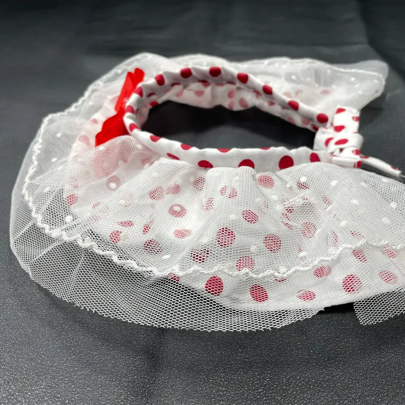 Title 4, Pet Fashion Collar Bow Polka Dots, stylish dog ...