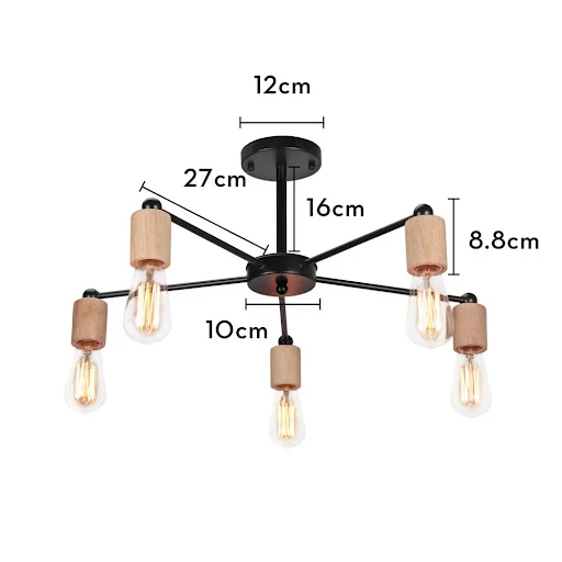 Title 10, Simple LED Ceiling Light for Bedroom and Living...