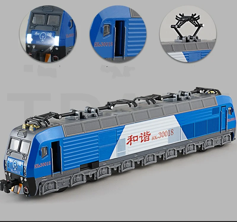 Trem de Liga Dongfeng Harmony Retro Brinquedo Infantil de Simulação. Diversão realista, durabilidade e design clássico. Um presente perfeito para pequenos apaixonados por trens. — foto 5