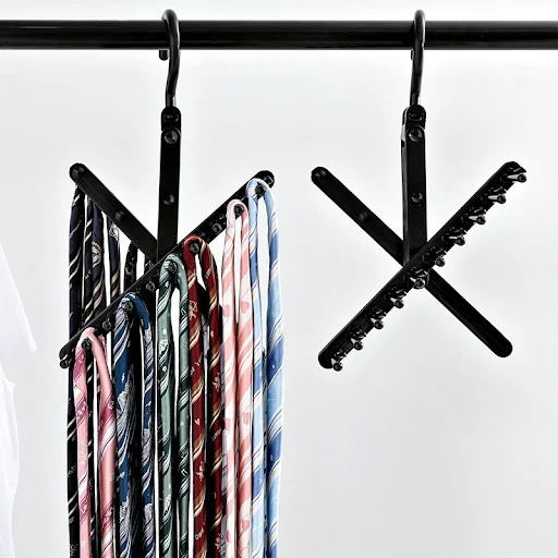 Title 3, Large-Capacity Multi-layer Scarf and Belt Hange...