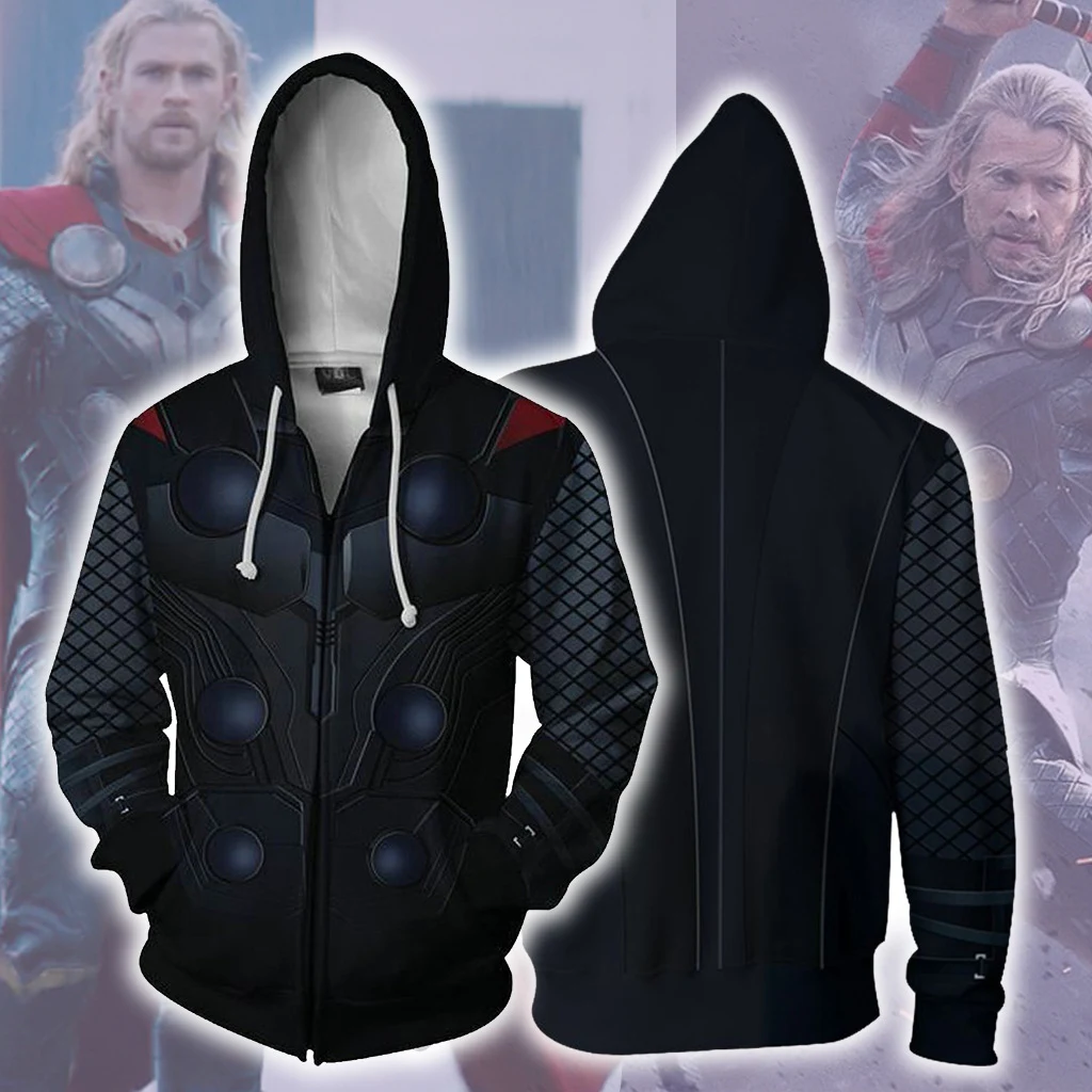 Men's loose wide hooded cardigan sweater — photo 6