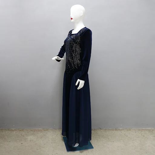Title 21, Womens Chiffon Stitching Rhinestone Evening Dress