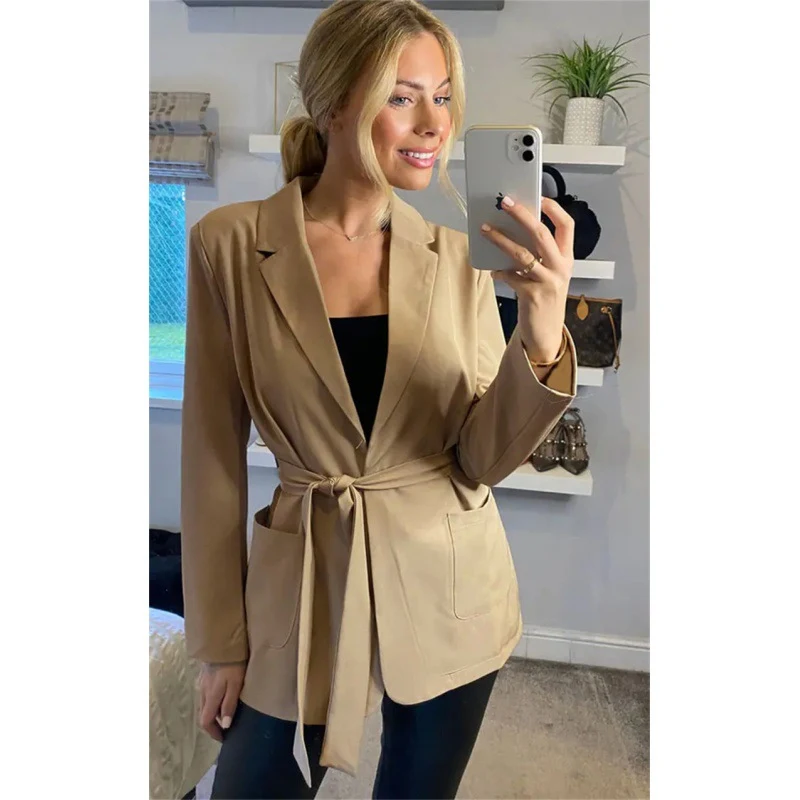 Title 6, Womens fashion solid color coat, perfect for f...