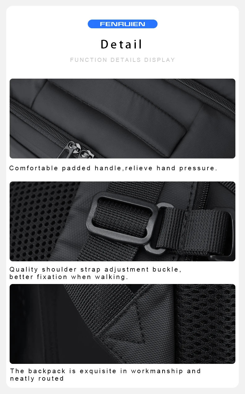 Title 16, Multifunctional Backpack For Men