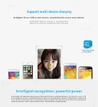10 and 20-Port Mobile Phone Flat Porous USB Socket. Charge multiple devices safely and efficiently at home or in the off — photo 7