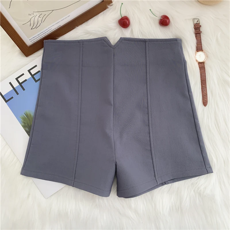Women's A-line Wide Leg Shorts, High Waist, Slim Casual. Comfortable and stylish shorts perfect for everyday wear and a — photo 6