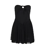 European And American Style Sexy Hot Girl Tube Top A- Line Dress Women — photo 2