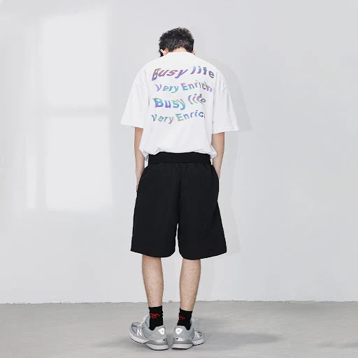 Title 6, Laser reflective letter printed short sleeve