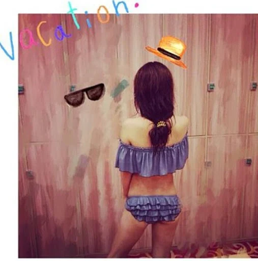 Title 1, One-Shoulder Strapless Ruffle Bikini Swimsuit, ...
