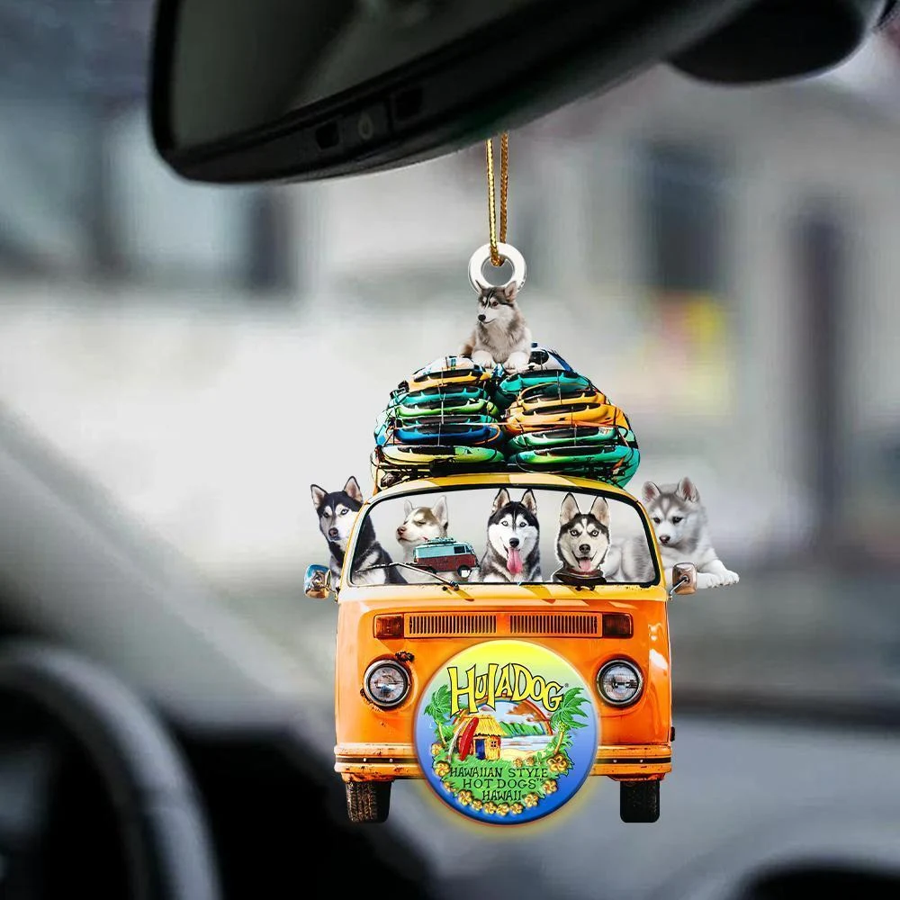 Colorful Car Pendant Interior Rearview Mirror Decoration. Enhance your car's interior, add style, and bring joy to your — photo 24