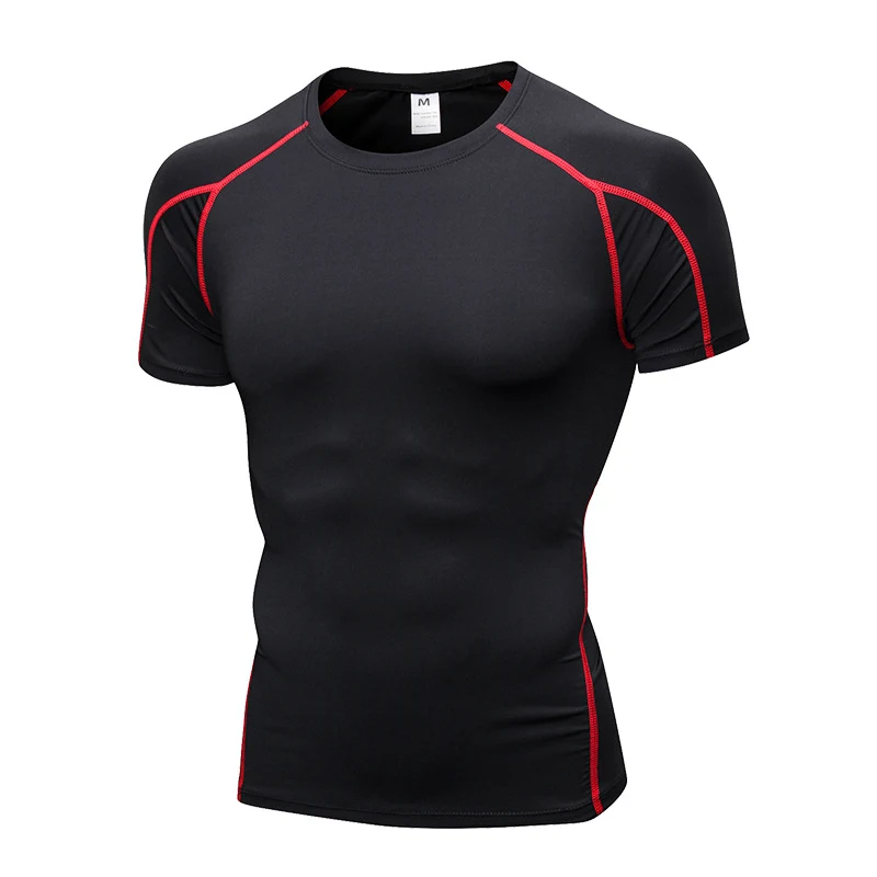 Men's tight-fitting and quick-drying training fitness clothing. Perfect for workouts, providing comfort, support and fre — photo 3