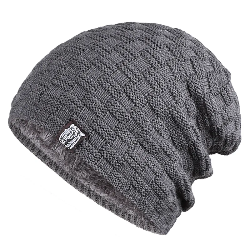 Tiger Label Fleece Warm Men's Hat provides excellent warmth and comfort. Perfect for cold weather, this hat is made with — photo 2