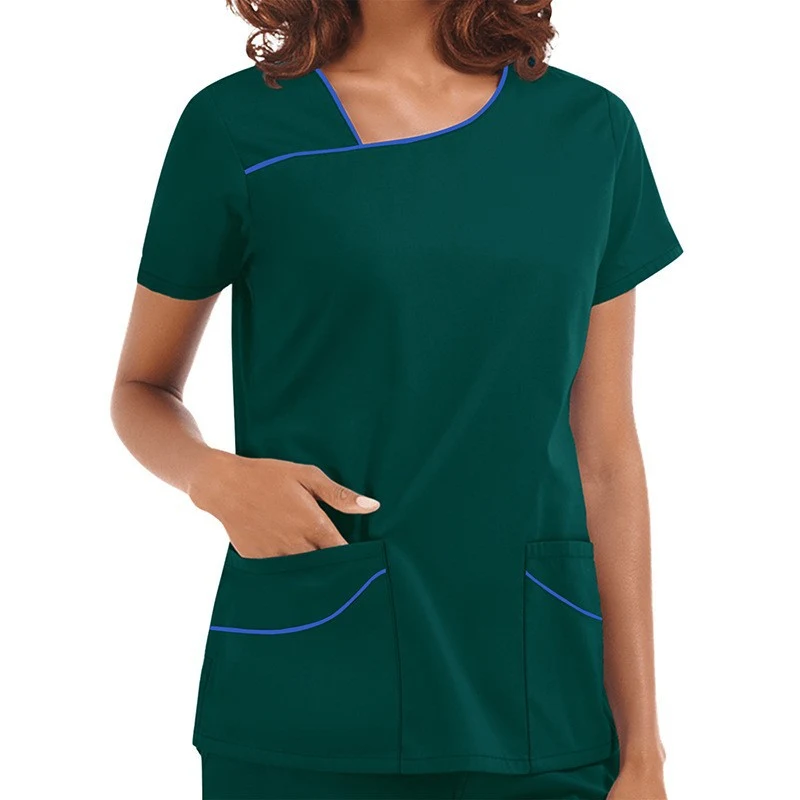 Women's Operating Room Hand Washing Nurse Surgeon Isolation Short Sleeve — photo 2