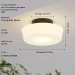 Ceiling Lamp Milky Yellow
