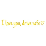 Safe Driving Waterproof Vinyl Bumper Stickers Car Universal Rearview Mirror Decorative Sticker for improved visibility a — photo 3