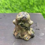 Fantasminha de Pedra Natural 3cm para Halloween. Decoração perfeita para sua casa ou festa. Um toque assustador e charmoso. — foto 39
