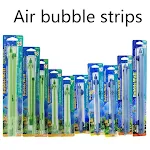 Green bubble strip
