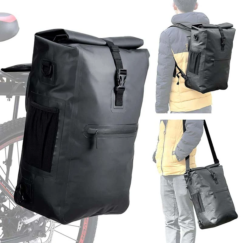 Mochila para bicicleta 3 em 1 à prova d'água, casual, outdoor e universal. Leve tudo o que precisa com conforto e praticidade! — foto 4